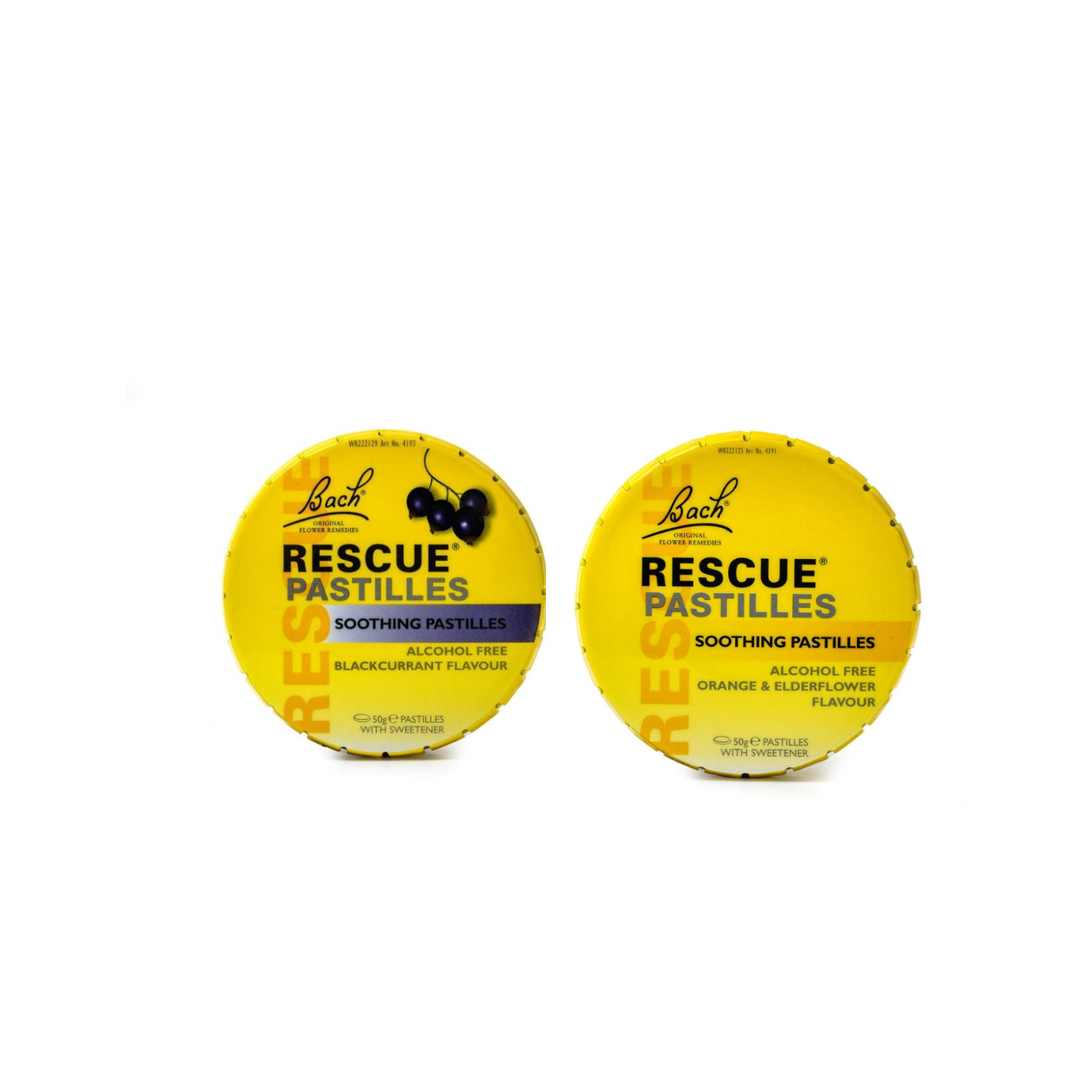 12+1 RESCUE Remedy® Pastilles MIX (Blackcurrant-Orange)