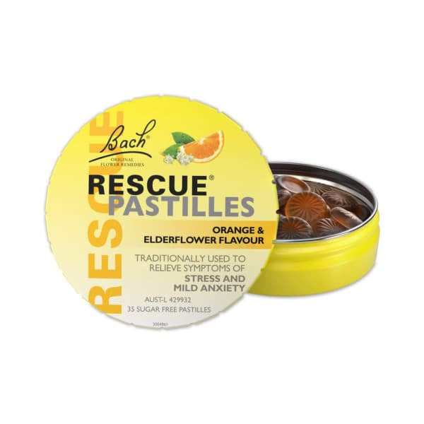 RESCUE® Pastilles Orange & Elderflower