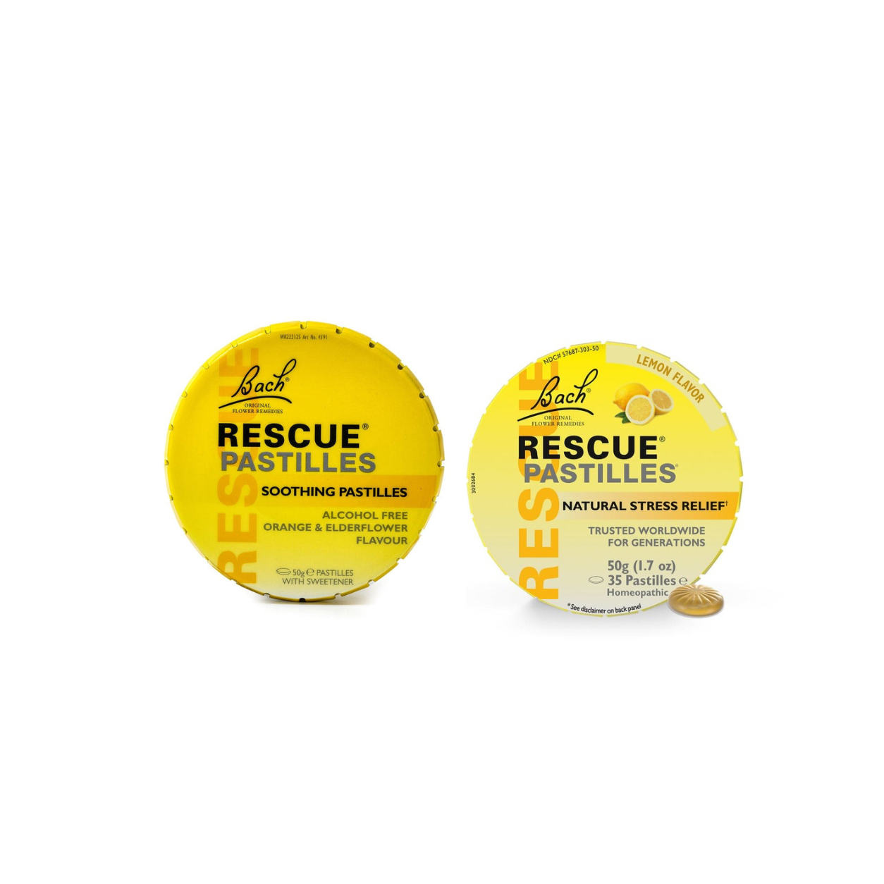 12+1 RESCUE Remedy® Pastilles MIX (lemon-Orange)