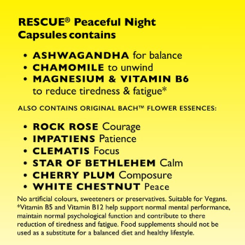 RESCUE® Peaceful Night Capsules
