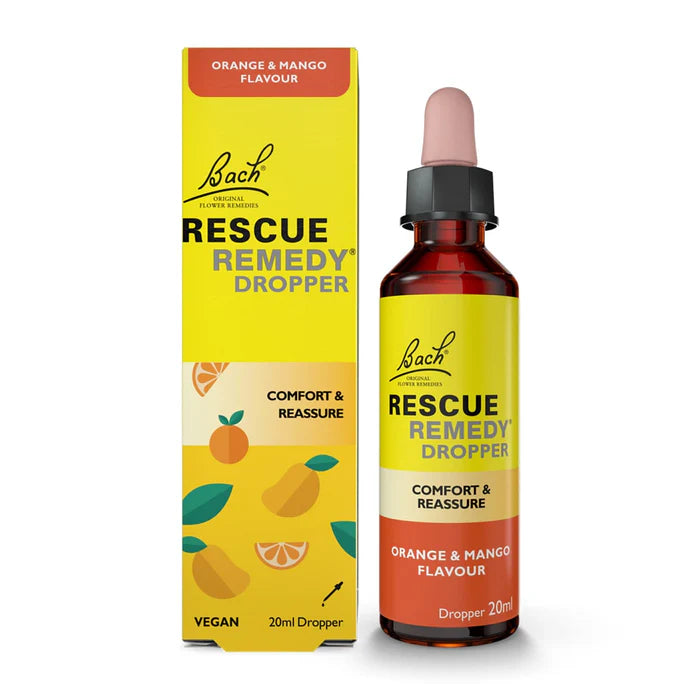 6+1 RESCUE Remedy® Dropper Orange & Mango Flavour
